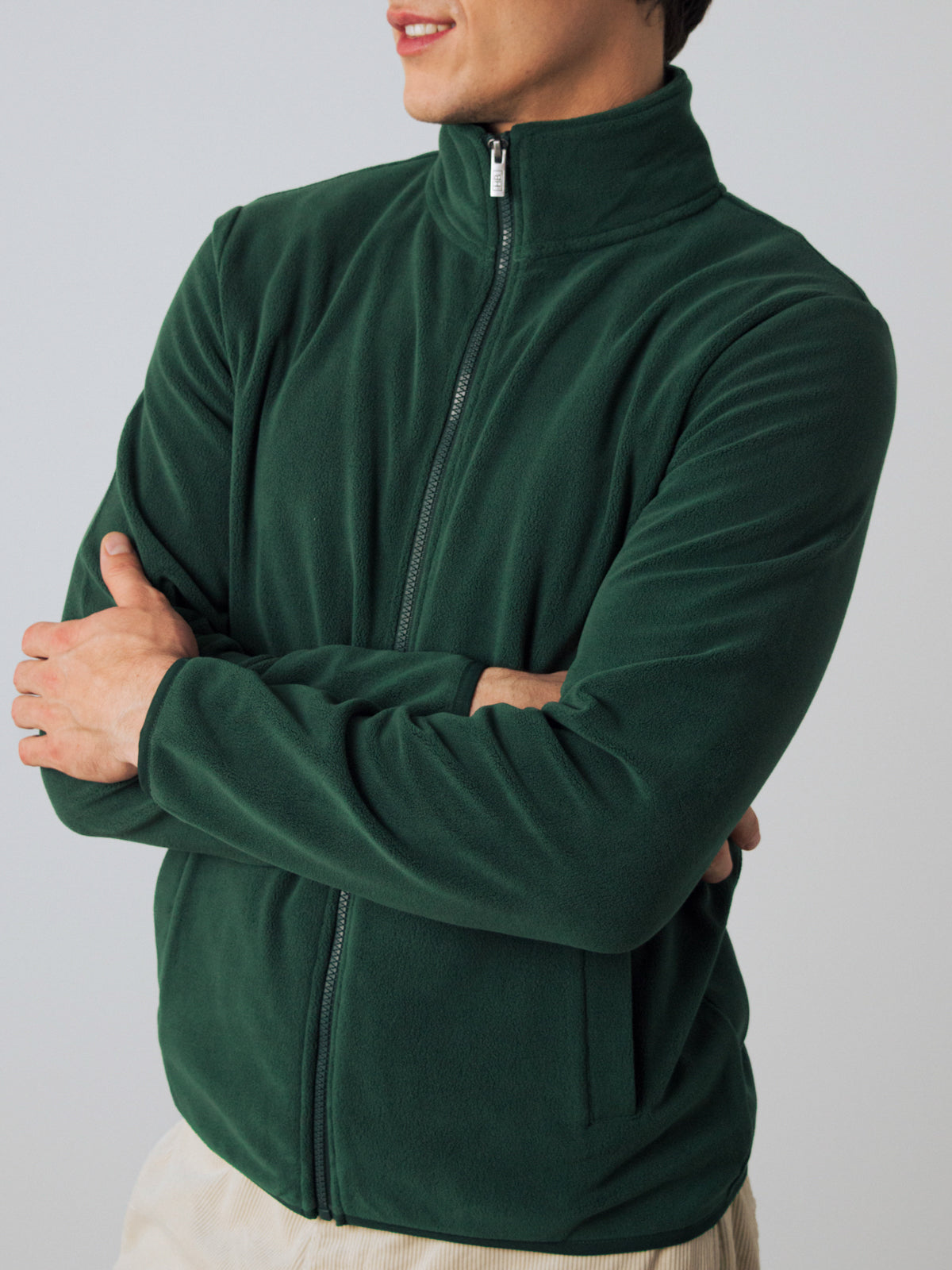 Herren Polar Zip Jacke