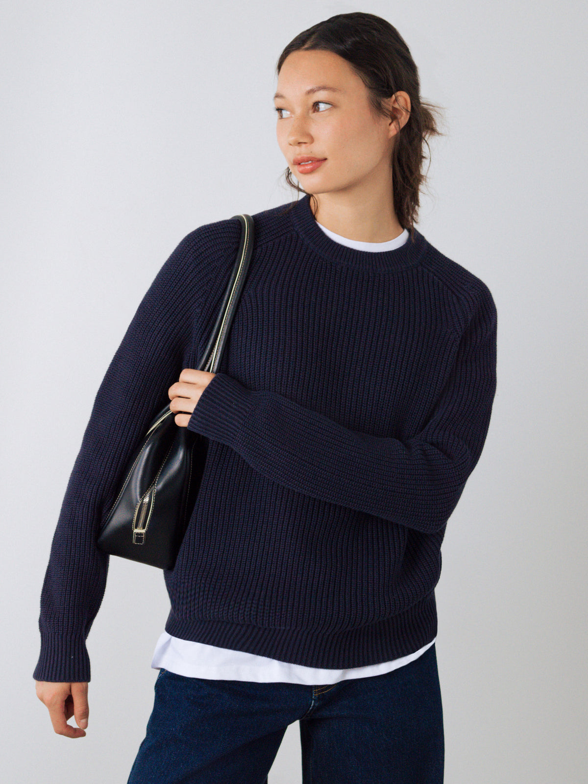 Women Heavy Knit Jumper