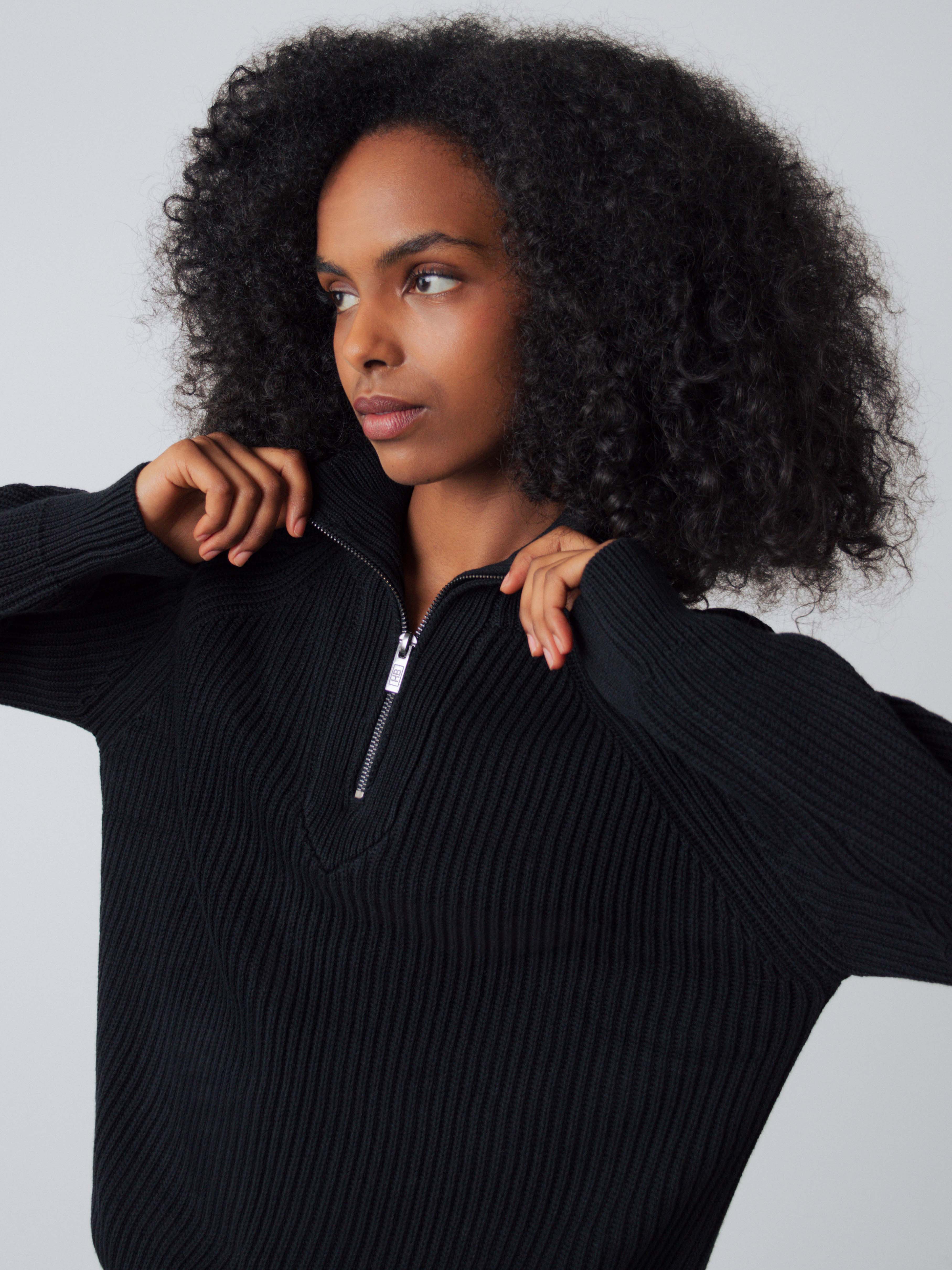 Half-Zip Knit Women