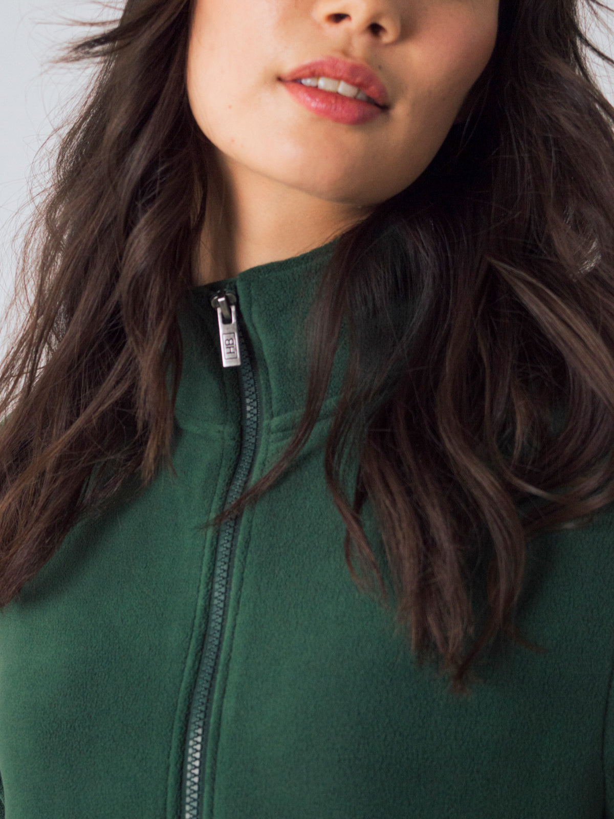 Damen Polar Zip Jacket