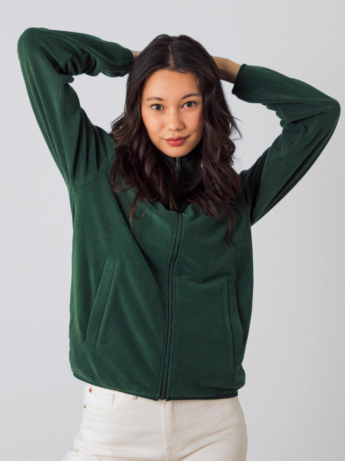 Damen Polar Zip Jacket