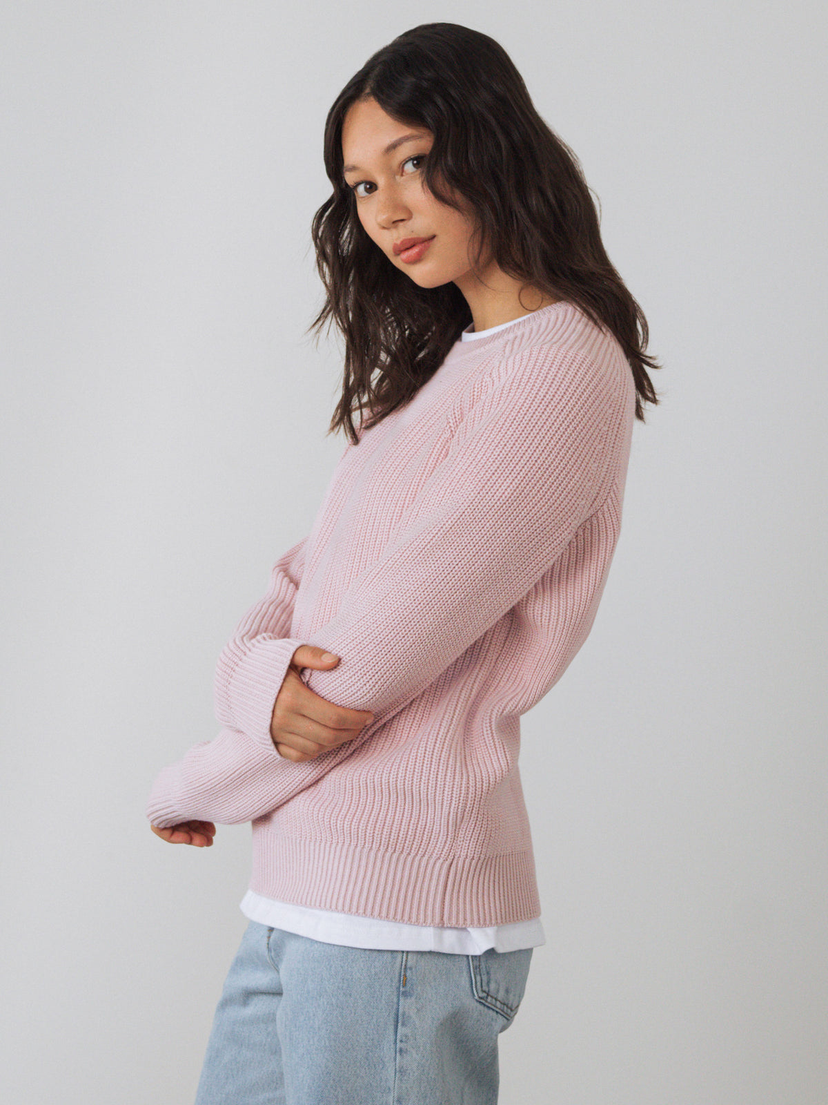 Women Heavy Knit Jumper